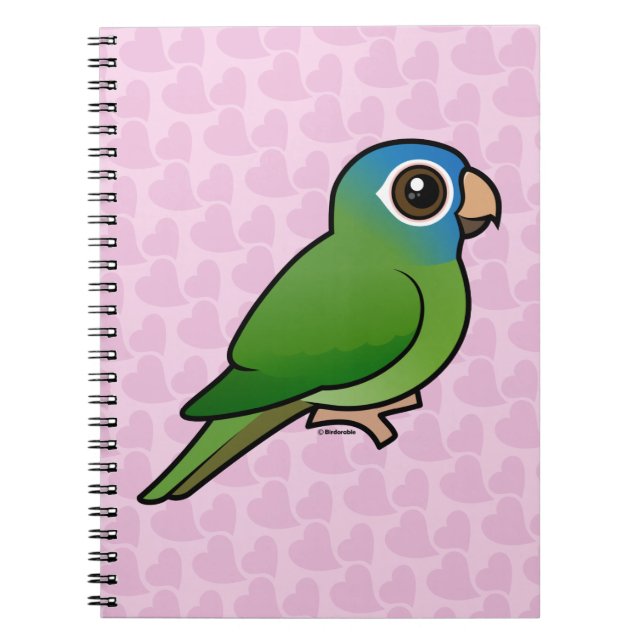 Cuaderno Conure Azul-coronado (Frente)