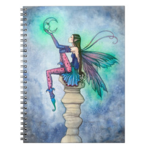 Cuaderno Conversación con la Hada de la Luna Arte Fantástic
