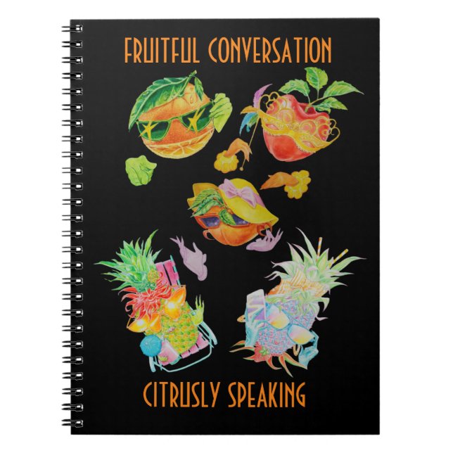 CUADERNO CONVERSACIÓN FRUCTÍFERA PORTÁTIL ESPIRAL (Frente)
