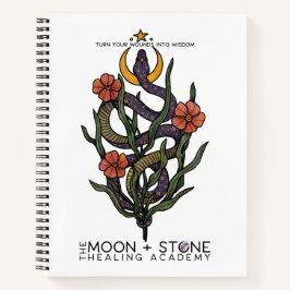 Cuaderno Convierte tus heridas en un bloc de notas de sabid