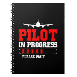 Cuaderno Convirtiéndose en Piloto Entrenamiento de Aviaci
