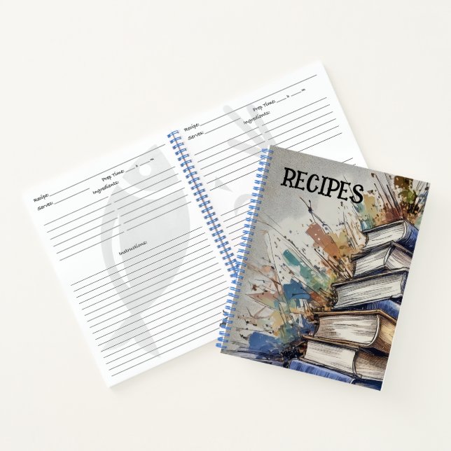 Cuaderno Cookbook de diseño (Interior)