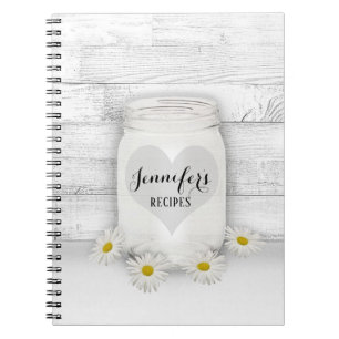 Cuaderno Cookbook personalizada de recetas