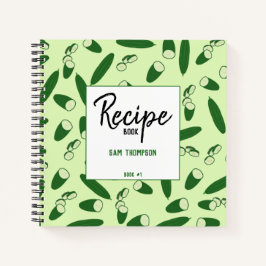 Cuaderno Cookbook personalizada para patrones de cupepino