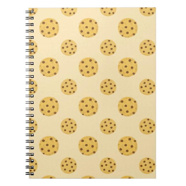 Cuaderno cookie de chips de chocolate (Frente)