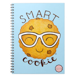 Cuaderno Cookie inteligente, galleta dulce con anteojos