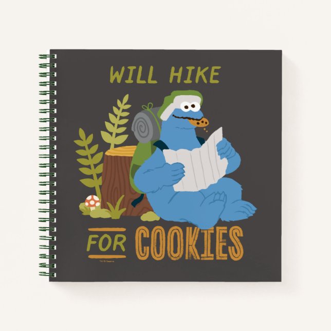 Cuaderno Cookie Monster | Alquiler De Cookies (Anverso)