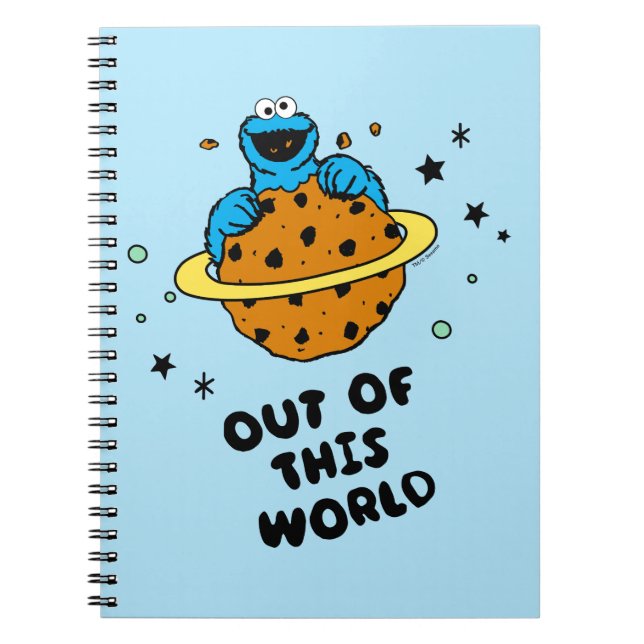 Cuaderno Cookie Monster | Fuera de este mundo (Frente)
