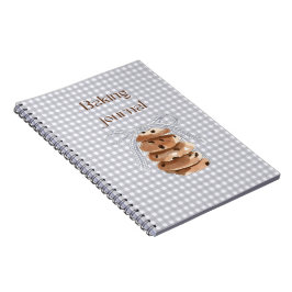 Cuaderno Cookie Recipe Notebook for Home Bakers.
