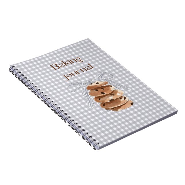 Cuaderno Cookie Recipe Notebook for Home Bakers. (Lado Derecho)