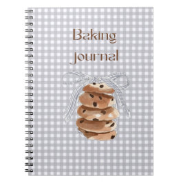 Cuaderno Cookie Recipe Notebook for Home Bakers.
