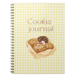 Cuaderno Cookie Recipe Notebook for Organizing Homemade