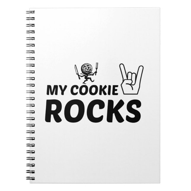 CUADERNO COOKIE ROCKS (Frente)