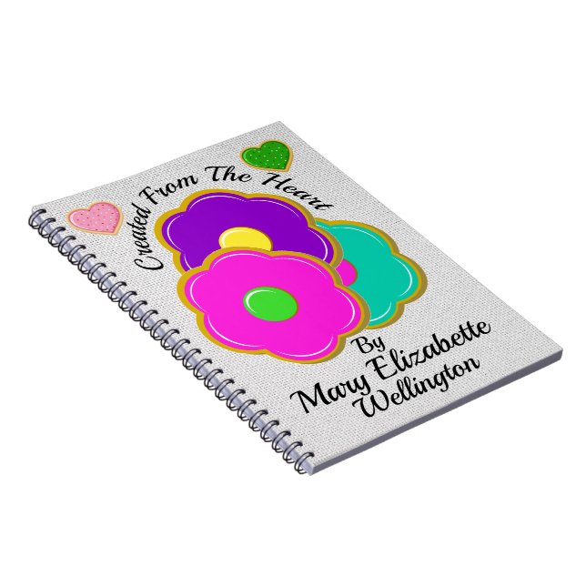 Cuaderno COOKIES Creadas Por ... (Lado Derecho)