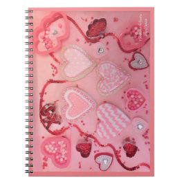 Cuaderno Cookies de azúcar del corazón por tratamientos gou