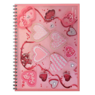 Cuaderno Cookies de azúcar del corazón por tratamientos gou
