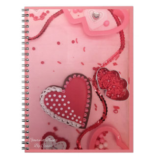 Cuaderno Cookies de azúcar del corazón por tratamientos gou