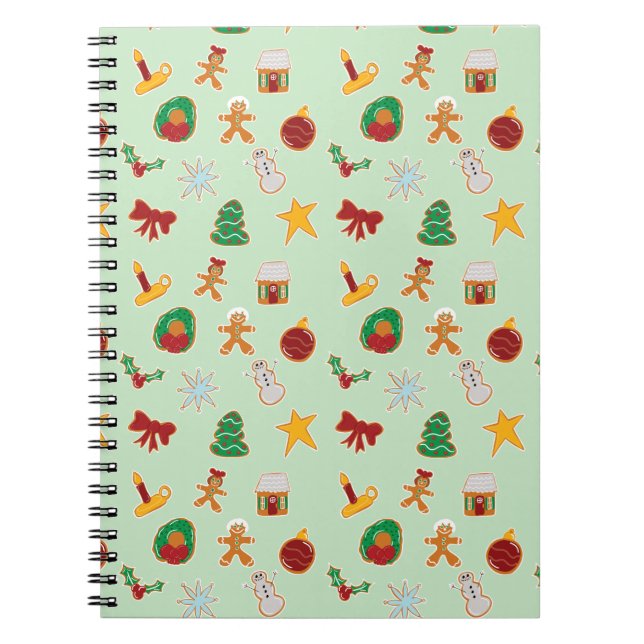Cuaderno Cookies de Gingerbread (Frente)