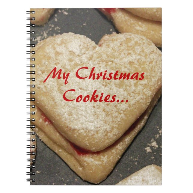 Cuaderno cookies de los navidades (Frente)