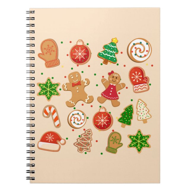 Cuaderno Cookies de navidades (Frente)