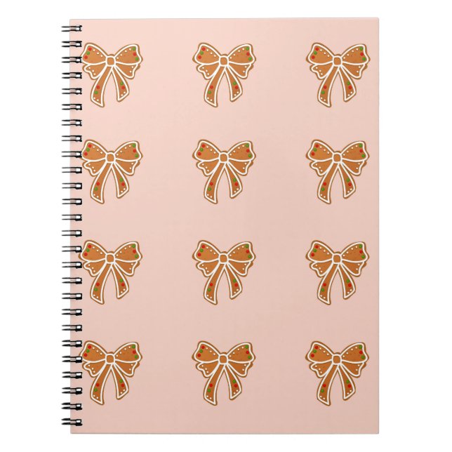 Cuaderno Cookies de Navidades mínimos (Frente)