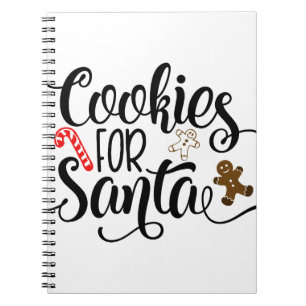 Cuaderno Cookies para Navidades de Santa Fun