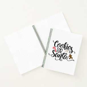 Cuaderno Cookies para Navidades de Santa Fun