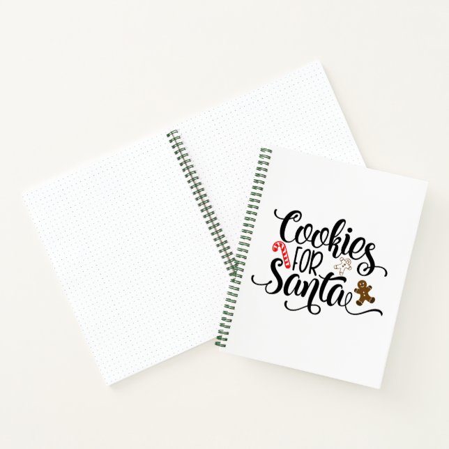 Cuaderno Cookies para Navidades de Santa Fun (Interior)
