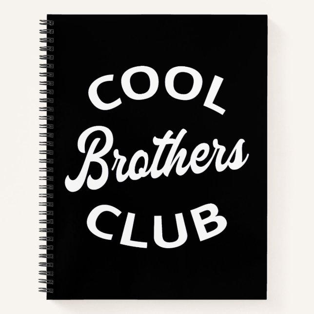 Cuaderno Cool Brothers Club I (Anverso)