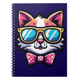 Cuaderno Cool Cat Notebook – Fun & Stylish Stationery