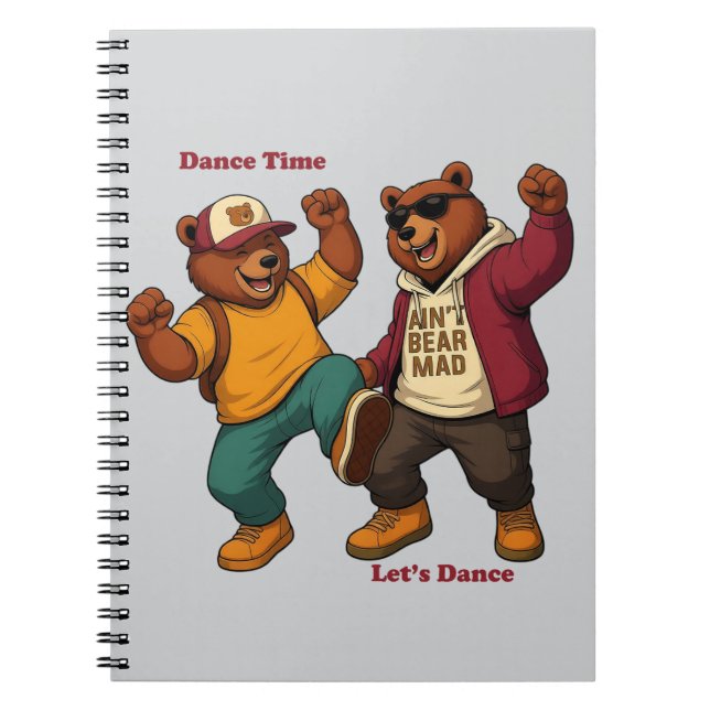 Cuaderno Cool Dancing Bears (Frente)