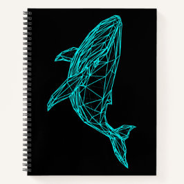Cuaderno Cool Gamer Whale Deluxe Spiral Notebook