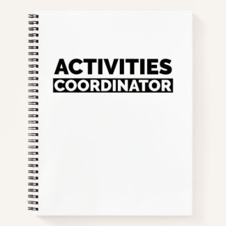 Cuaderno Coordinador de actividades