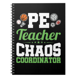 Cuaderno Coordinador de caos de profesores de PE