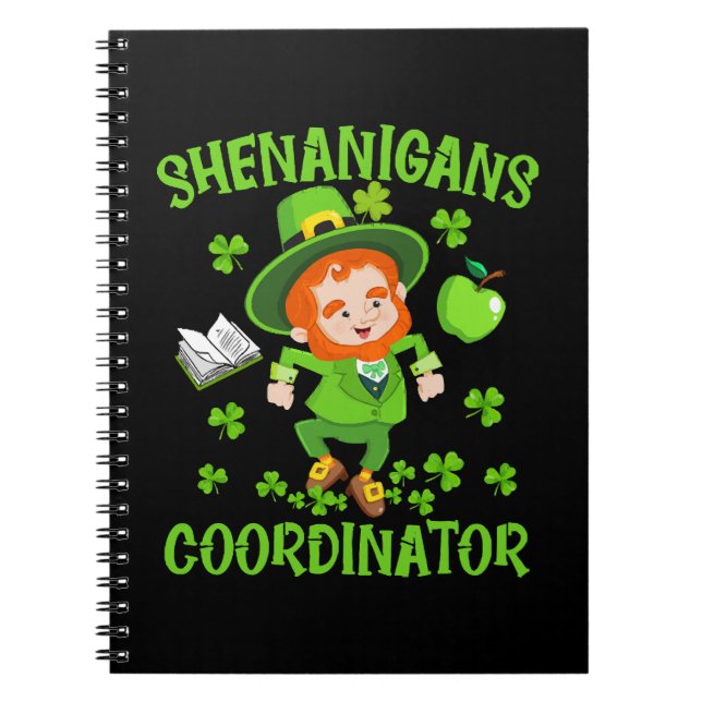 Cuaderno Coordinador de Shenanigans Profesor Gracioso St Pa (Frente)