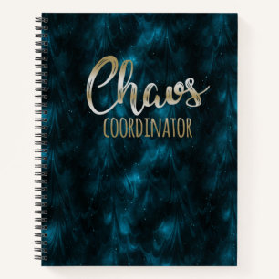 Cuaderno Coordinador del Caos Azul Cósmico