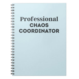Cuaderno Coordinador del caos profesional