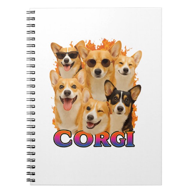 Cuaderno Copia Corgi (Frente)