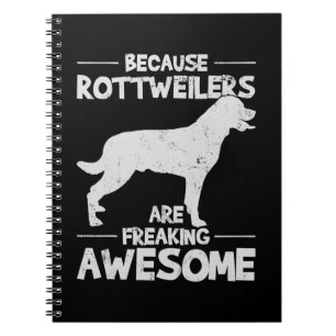 Cuaderno Copia de camiseta de Rottweiler