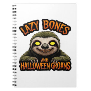 Cuaderno Copia de Fantasma Erizo Bibliotecario � Cute Hallo