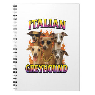 Cuaderno Copia de Galgo Italiano