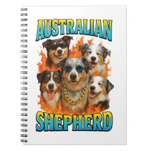 Cuaderno Copia del Pastor Australiano