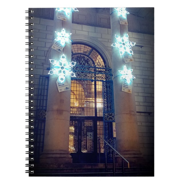 Cuaderno Copos de nieve (Frente)