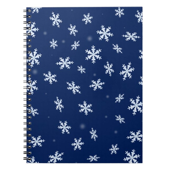Cuaderno Copos de nieve (Frente)
