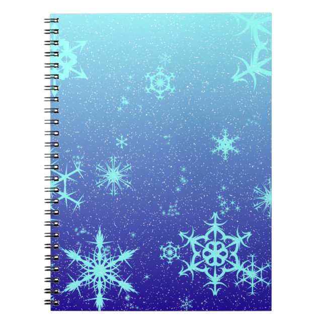 Cuaderno Copos de nieve (Frente)