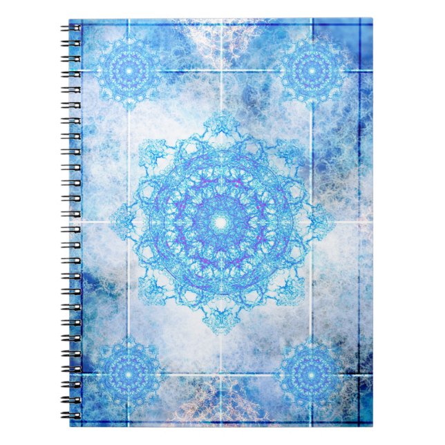 Cuaderno Copos de nieve (Frente)