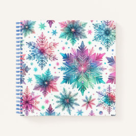 Cuaderno Copos de nieve con espíritu