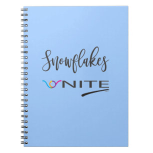 Cuaderno ¡Copos de nieve, únete! Resistimiento político lib