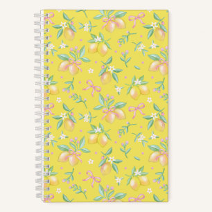 Cuaderno Coqueta Amarillo Limón