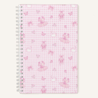Cuaderno Coqueta de Ballet Rosa